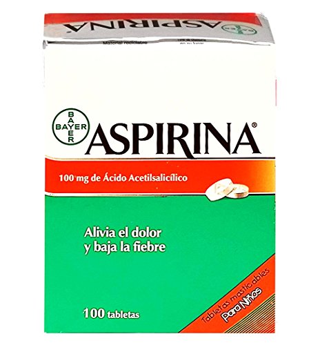 0011418030268 - BAYER ASPIRINE KIDS 100 TABS - ASPIRINA PARA NINOS (PACK OF 1)