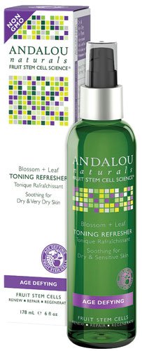 1144144120992 - ANDALOU NATURALS TONING REFRESHER BLOSSOM AND LEAF - 6 FL OZ