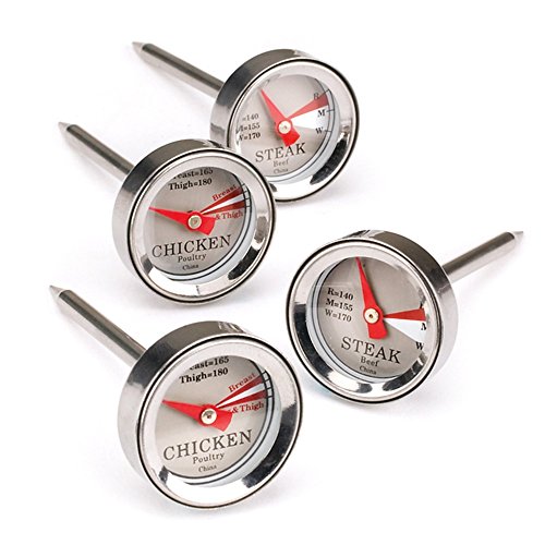 0011502040401 - MAVERICK HOUSEWARES RT-04 REDI-CHEK BEEF AND POULTRY MINI THERMOMETERS (SET OF 4)