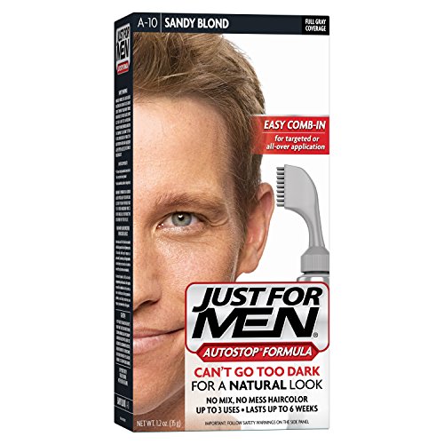 0011509043146 - JUST FOR MEN AUTOSTOP FOOLPROOF HAIR SANDY BLOND A-10