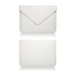 0011540319170 - BOXWAVE ELITE LEATHER BARNES & NOBLE NOOK TABLET MESSENGER POUCH, SYNTHETIC LEATHER SLIM PROTECTIVE SLEEVE (IVORY WHITE)