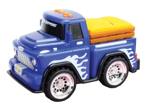 0011543334675 - TOY STATE ROAD RIPPERS RUMBLE TRUCK WITH ANIMAL POP-UP-TRUCK WITH COW