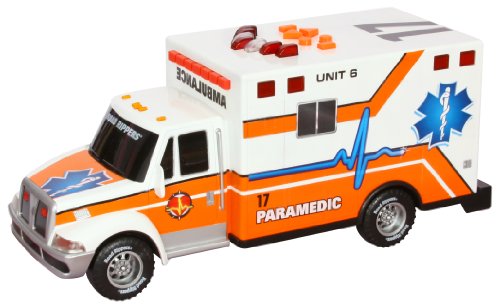 0011543345473 - TOY STATE 14 RUSH AND RESCUE POLICE AND FIRE - AMBULANCE (COLORS MAY VARY)