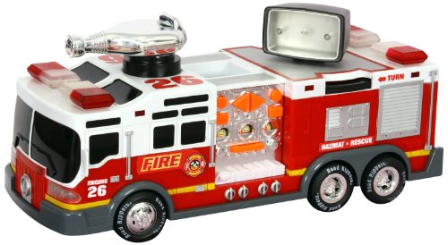 0011543345541 - TOY STATE 14 RUSH AND RESCUE POLICE AND FIRE - PUMPER FIRE TRUCK