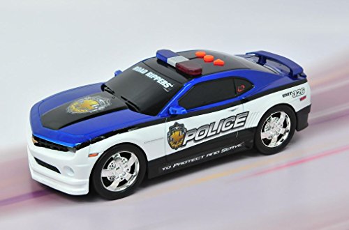 0011543345930 - TOY STATE ROAD RIPPERS PROTECT AND SERVE CHEVY CAMARO POLICE VEHICLE