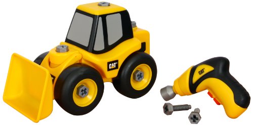 0011543802402 - TOY STATE CATERPILLAR CONSTRUCTION TAKE-A-PART TRUCKS: WHEEL LOADER