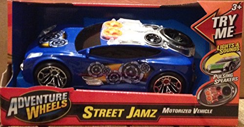 0011543909415 - ADVENTURE WHEELS STREET JAM LIGHT AND SOUNDS- COLOR AND DESIGN PATTERN MAY VARY