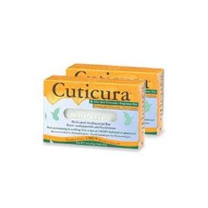 0011588505436 - CUTICURA MEDICATED ANTI-BACTERIAL BAR SOAP, OILY SKIN FORMULA, 3 OZ BAR (PACK OF 6)