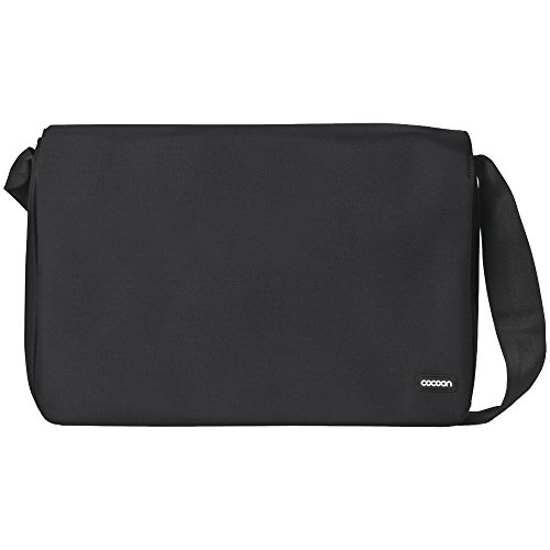 0115970757653 - COCOON CMB401BY MESSENGER BAG, UP TO 16 INCH,16.14 X 3.9 X 11.8 INCH, BLACK