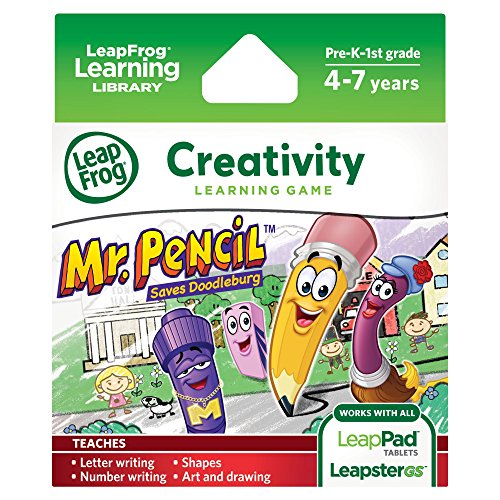 0115971245968 - LEAPFROG MR. PENCIL SAVES DOODLEBURG LEARNING GAME (WORKS WITH LEAPPAD TABLETS AND LEAPSTERGS)