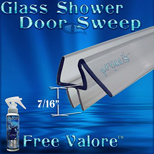 0011711369522 - DS9372 1/4 GLASS- SHOWER DOOR SWEEP, WIPE, SEAL 32 LENGTH FREE!! 4OZ VALORE SEALER AND CLEANER TO PREVENT WATER DOTS. $50 FREE SHIPPING!!! (DISCOUNT SHOWN IN CART)