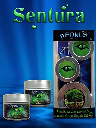 0011711369768 - SENTURA 2-PART FLEXIBLE EPOXY/RESIN MORTAR (PART A AND B) - REPLACEMENT FOR MOLDY CAULKING - BUY 3 OR MORE OF OUR PRODUCTS AND GET FREE SHIPPING!!!