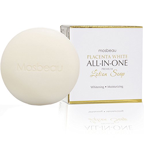0011711603152 - 12 BARS OF AUTHENTIC MOSBEAU PLACENTA WHITE ALL-IN-ONE PREMIUM WHITENING LOTION SOAP