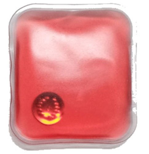 0011747261487 - THE ULTIMATE REUSABLE HAND WARMING PAD, HOT/COLD PACK. INSTANT HEAT RELIEF! (RED)