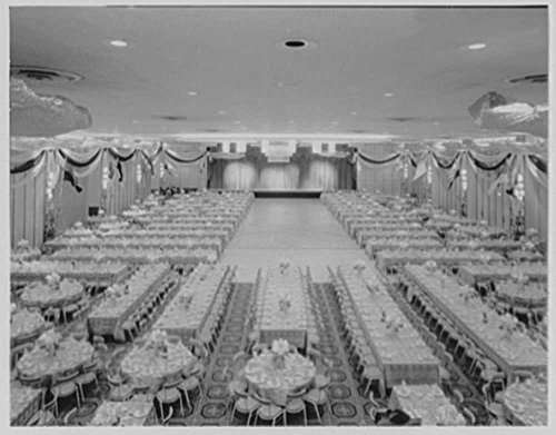 0011765129721 - 1962 PHOTO AMERICANA HOTEL, 52ND ST. AND 7TH AVE., NEW YORK CITY. IMPERIAL BALLROOM, PARIS IN APRIL LOCATION: NEW YORK