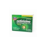 0011822817646 - CETIRIZINE HYDROCHLORIDE ALLERGY TABLETS 10 MG,60 COUNT