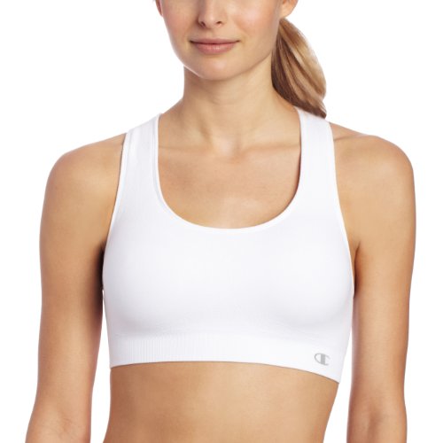 Champion Women's Med Support Curvy With Sewn in Cup Black