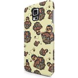 0011939407761 - SLOTH PATTERN HARD PLASTIC SAMSUNG GALAXY S5 PHONE CASE COVER