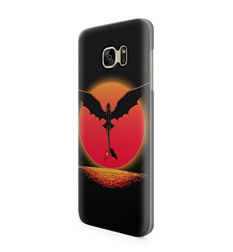 0011939438055 - HOW TO TRAIN YOUR DRAGON TOOTHLESS NIGHT FURY SUNSET HARD PLASTIC SNAP-ON CASE SKIN COVER FOR SAMSUNG GALAXY S7 EDGE