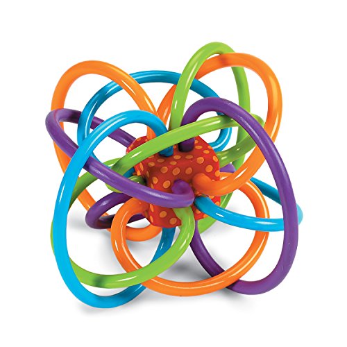 0011964408474 - MANHATTAN TOY WINKEL RATTLE AND SENSORY TEETHER ACTIVITY TOY