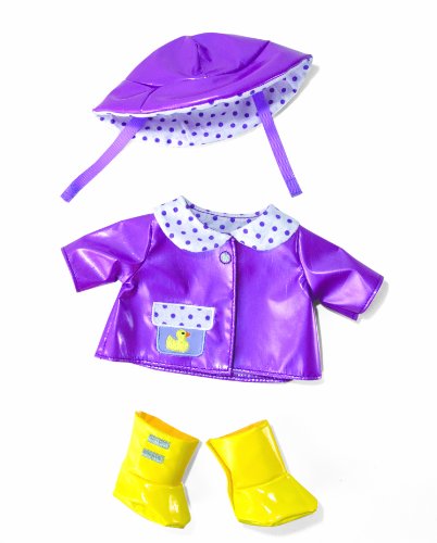0011964443390 - MANHATTAN TOY BABY STELLA RAINY DAY OUTFIT RAINCOAT BABY DOLL CLOTHING