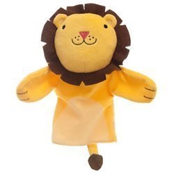 0011964477814 - LION HAND PUPPET BY THE MANHATTAN TOY COMPANY