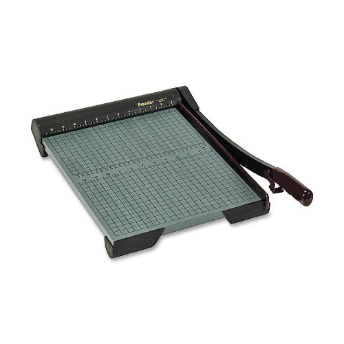 0119910215098 - PREMIER HEAVY-DUTY GREEN BOARD WOOD TRIMMER, CUT UP TO 20 SHEETS AT ONE TIME, STEEL BLADES, 15 INCHES, GREEN (PREW15)