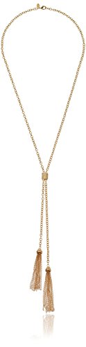 0011996527525 - 1928 GOLD-TONE TASSEL NECKLACE , GOLD