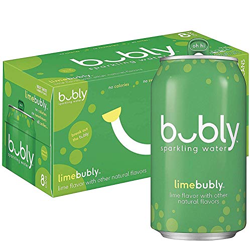 0012000171444 - BUBLY SPARKLING WATER, LIME, 12 FL OZ CANS (PACK OF 8)