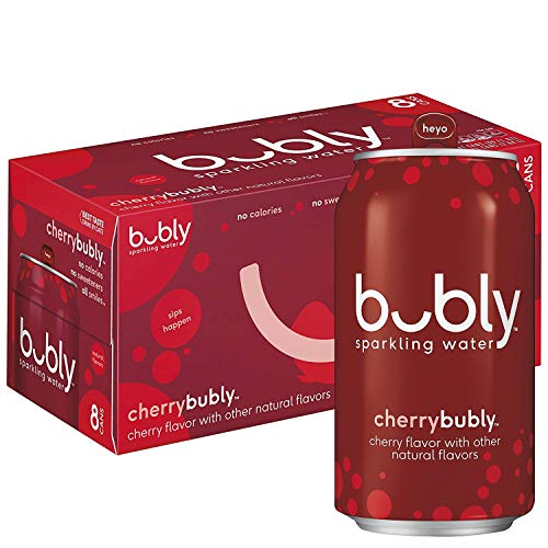 0012000171451 - BUBLY SPARKLING WATER, CHERRY, 12 FL OZ CANS (PACK OF 8)