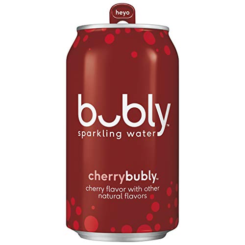 0012000174193 - BUBLY SPARKLING WATER, CHERRY, 12 FL OZ. CANS (18 PACK)