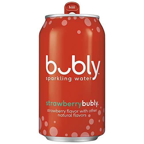 0012000174230 - BUBLY SPARKLING WATER, STRAWBERRY, 12 FL OZ CANS (18 PACK)
