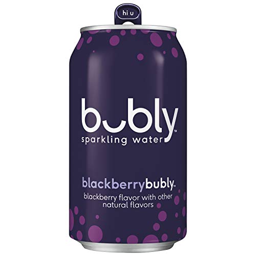 0012000183454 - BUBLY SPARKLING WATER, BLACKBERRY, 12 FL OZ. CANS (18 PACK)