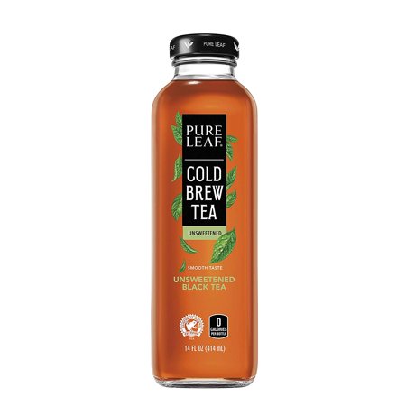 0012000194184 - PURE LEAF COLD BREW UNSWEETENED BLACK TEA, 14 OZ BOTTLES, 8 COUNT