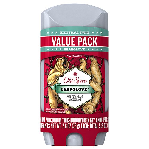 0012044023358 - OLD SPICE WILD COLLECTION INVISIBLE SOLID ANTIPERSPIRANT AND DEODORANT, BEARGLOVE, 2 COUNT