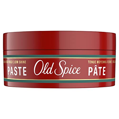 0012044046142 - OLD SPICE HAIR STYLING PASTE FOR MEN, MEDIUM-HIGH HOLD/LOW SHINE, 2.22 OZ