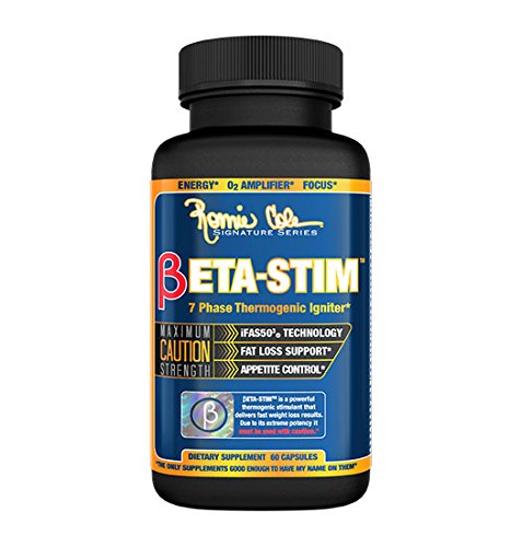 0120492051318 - RONNIE COLEMAN SIGNATURE SERIES BETA-STIM, MAXIMUM STRENGTH THERMOGENIC FAT BURNER WITH APPETITE CONTROL FOR COMPLETE WEIGHT LOSS, 60 SERVING