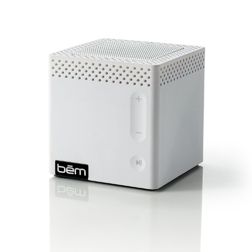 0012098272344 - BEM HL2022A BLUETOOTH MOBILE SPEAKER FOR SMARTPHONES - RETAIL PACKAGING - WHITE