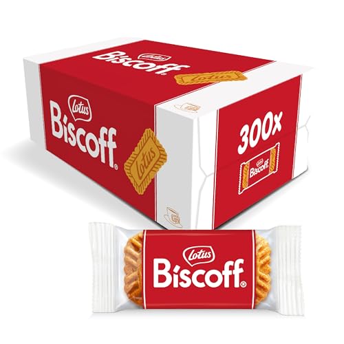 0121788506284 - LOTUS BISCOFF COOKIES – CARAMELIZED BISCUIT COOKIES – 300 COOKIES INDIVIDUALLY WRAPPED – VEGAN,0.2 OUNCE (PACK OF 300)
