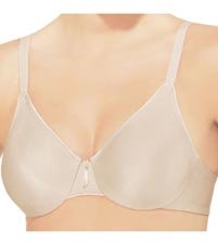 0012214061241 - WACOAL BODYSUEDE SIMPLY STATED UNDERWIRE BRA (FRENCH NUDE, 36B)