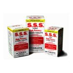 0012258112206 - S.S.S. TONIC HIGH POTENCY & MINERAL SUPPLEMENT TABLETS 20 20 TABLET