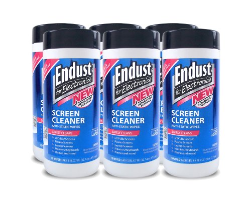 0012300486576 - ENDUST LCD AND PLASMA MONITOR CLEANER POP-UP WIPES 70 CT - 6 PACK (11506P6)