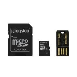 0012300528894 - KINGSTON DIGITAL MULTI-KIT/MOBILITY KIT 4 GB FLASH MEMORY CARD READER, MBLY4G2/4GB
