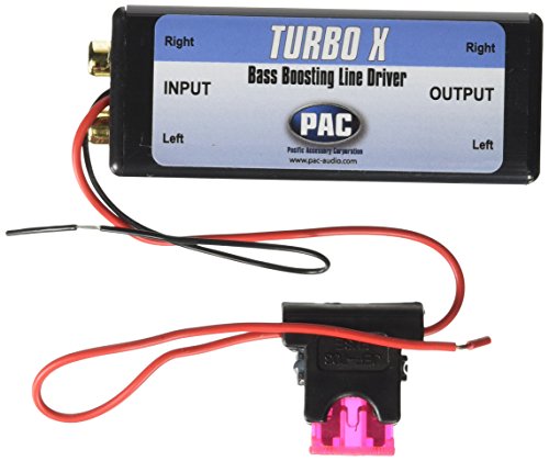 0012300715393 - PAC TURBO X 2X LINE DRIVER WITH BASS BOOST