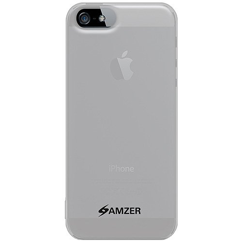 0012301660982 - AMZER SOFT GEL TPU GLOSS SKIN FIT CASE COVER FOR APPLE IPHONE 5, IPHONE 5S (FITS ALL CARRIERS) - CLEAR