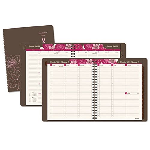 0012303150153 - AT-A-GLANCE 794905 SORBET WEEKLY/MONTHLY APPOINTMENT BOOK, 8 1/4 X 10 7/8, BROWN/PINK, 2016