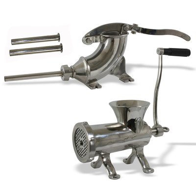0012303221396 - SPORTSMAN STAINLESS STEEL MEAT PROCESSING SET