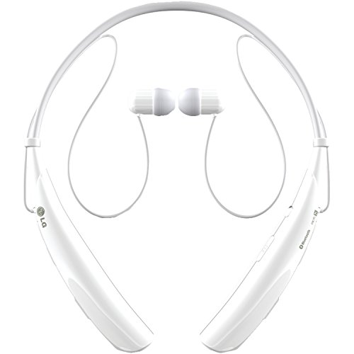0012303524862 - LG ELECTRONICS TONE PRO HBS-750 BLUETOOTH WIRELESS STEREO HEADSET - RETAIL PACKAGING - WHITE
