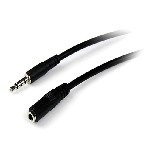 0012303538920 - STARTECH.COM 2M 3.5MM 4 POSITION TRRS HEADSET EXTENSION CABLE - M/F - AUDIO EXTENSION CABLE FOR IPHONE