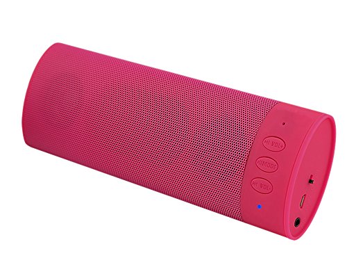 0012303690901 - ECO SOUND ENGINEERING BLUETOOTH STEREO SPEAKER WITH MIC-PINK